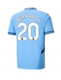 Manchester City Bernardo Silva #20 Hjemmedrakt 2024-25 Korte ermer